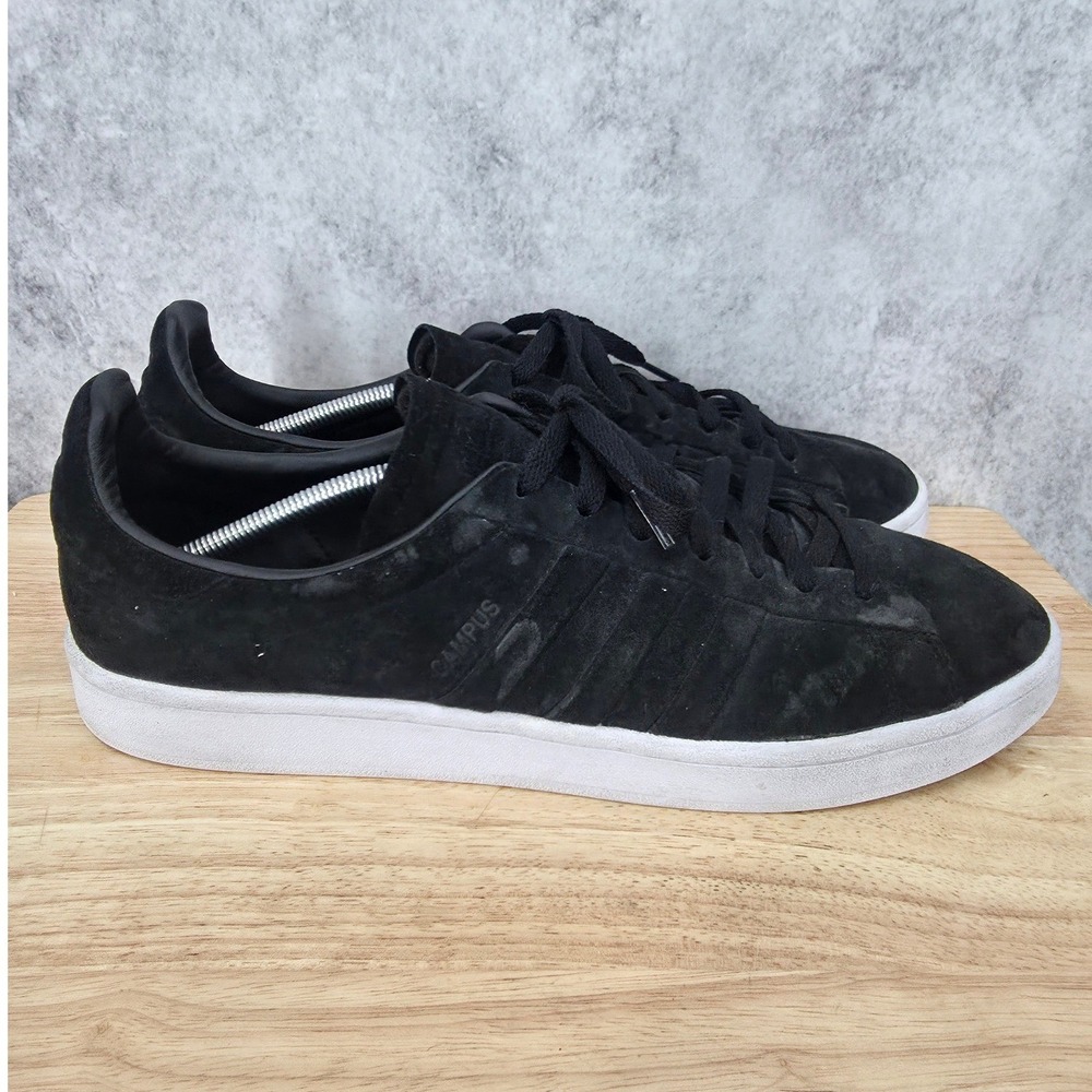 Adidas Campus Stitch And Turn Sneakers Mens 14 Core Black Suede Casual BB6745